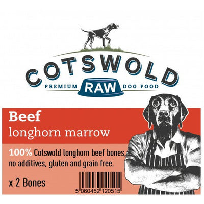 Cotswold Raw Beef Marrow Bones 500G