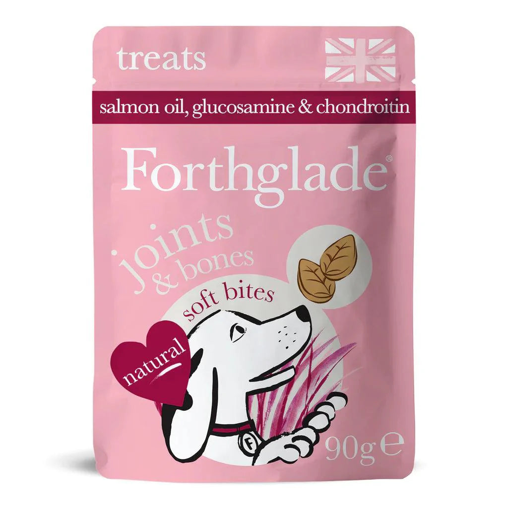 Forthglade Functional Soft Bite Treats - Joints & Bones, 90g One Bag - Ormskirk Pets