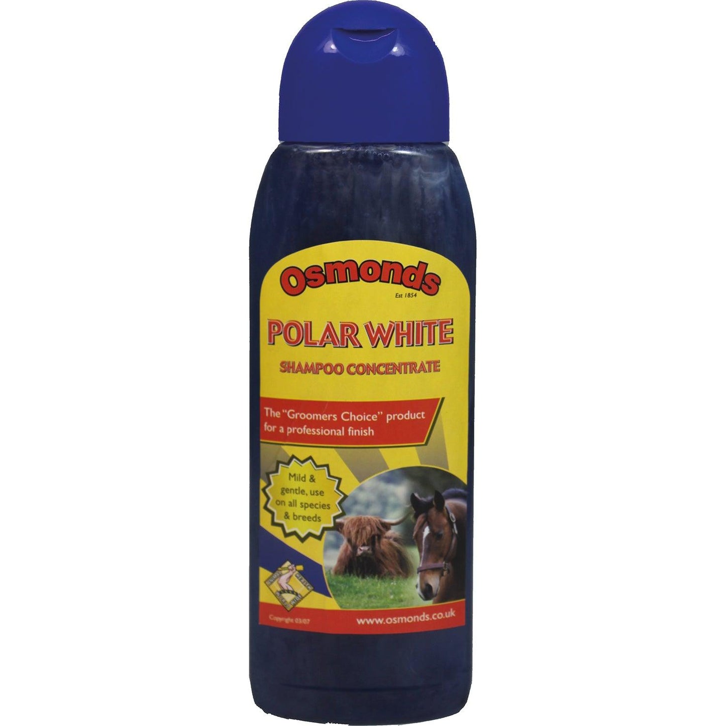 Osmonds Polar White Shampoo 1ltr - Ormskirk Pets