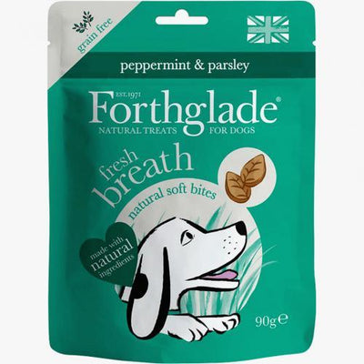 Forthglade Functional Natural Fresh Breath Soft Bite Treat 8x90g - Ormskirk Pets