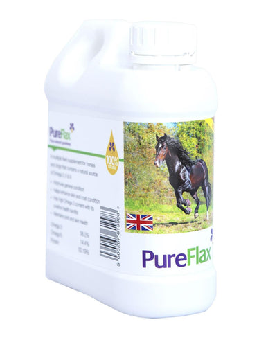 Pureflax Linseed Oil For Horses 1Ltr - Ormskirk Pets