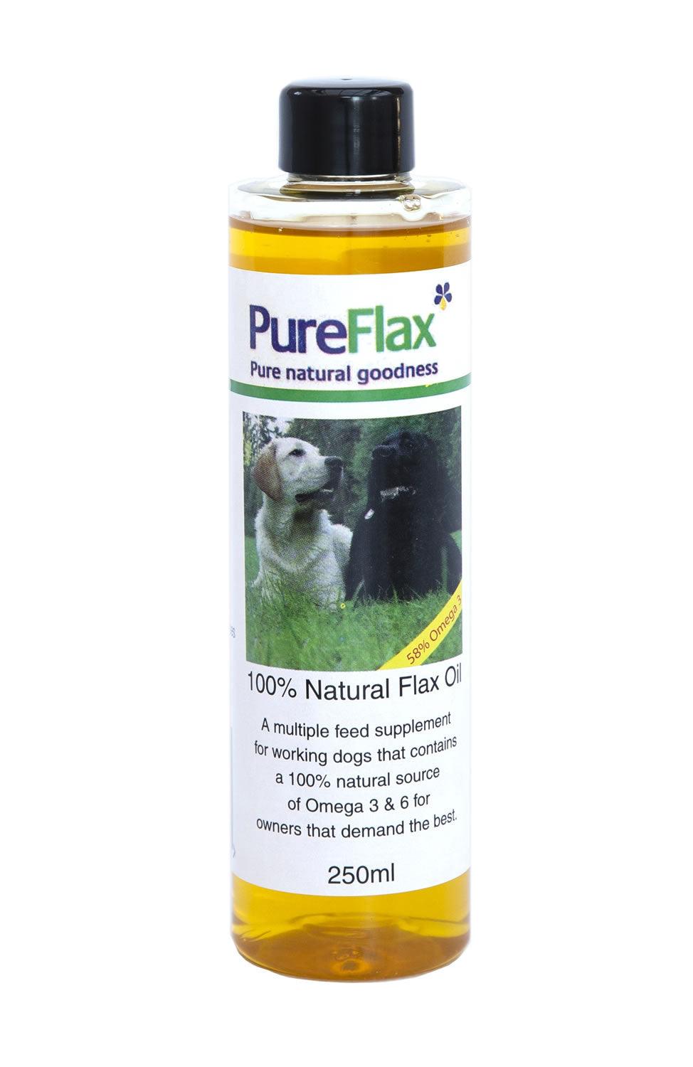 Pureflax Linseed Oil For Dogs 250Ml - Ormskirk Pets