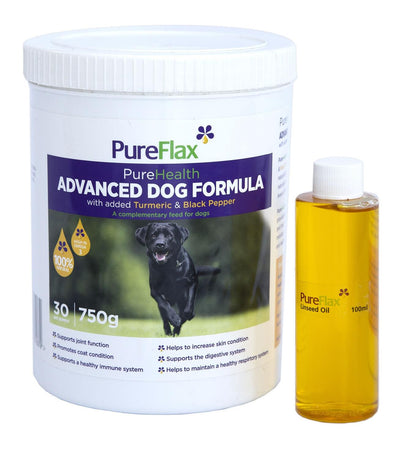 Pureflax Purehealth Advanced Dog Formula Plus 750G - Ormskirk Pets