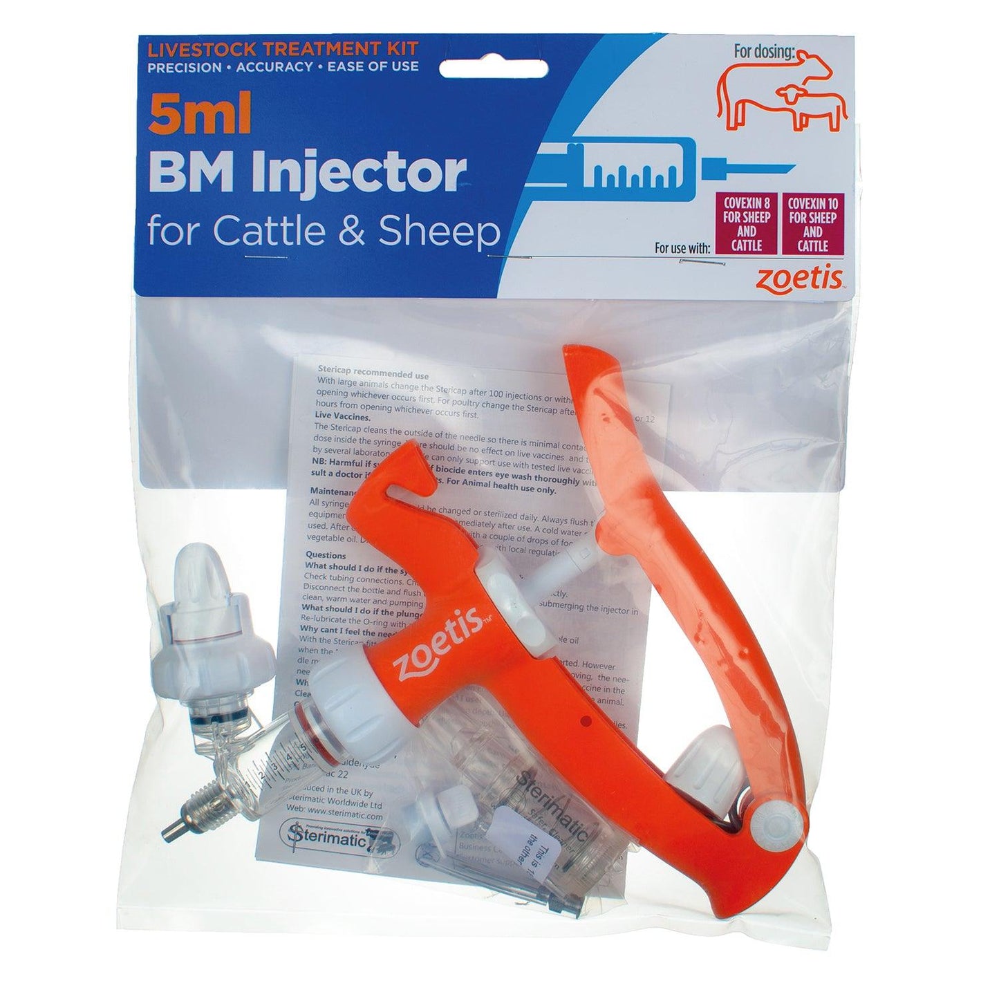 ZOETIS CATTLE & SHEEP BM INJECTOR - Ormskirk Pets