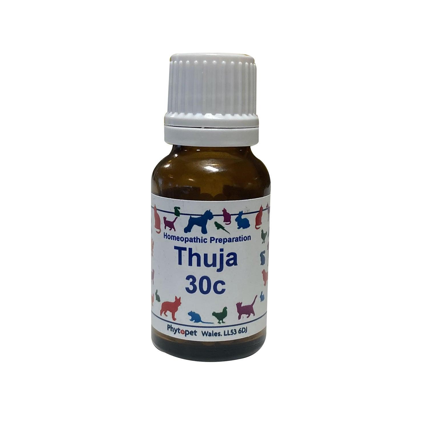 Phytopet Thuja Tablets 30 C 10g - Ormskirk Pets