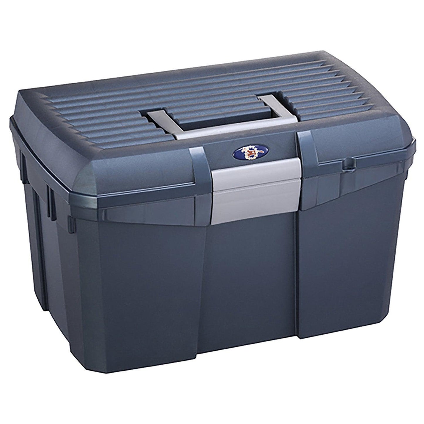 Protack Grooming Box Medium Midnight Blue/Silver - Ormskirk Pets