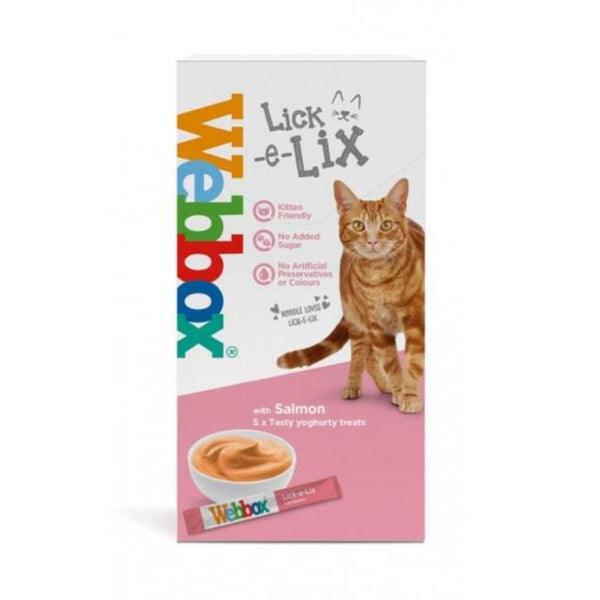 Webbox Lick-e-Lix Salmon & Omega 3&6 5pk - Ormskirk Pets