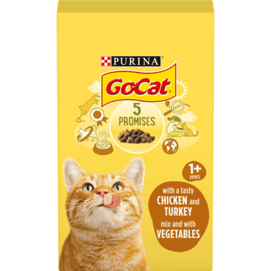 Go-Cat Adult Cat Food Turkey Chicken And Veg 750G - Ormskirk Pets