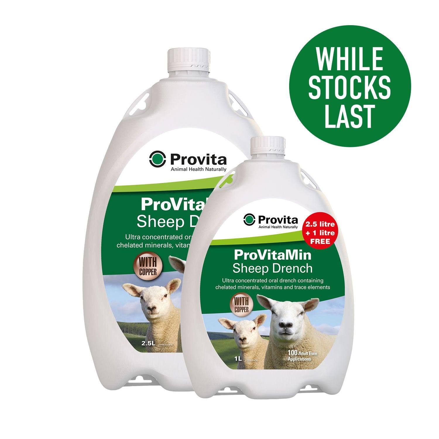 PROVITA PROVITAMIN SHEEP WITH COPPER PROMO PACK - Ormskirk Pets