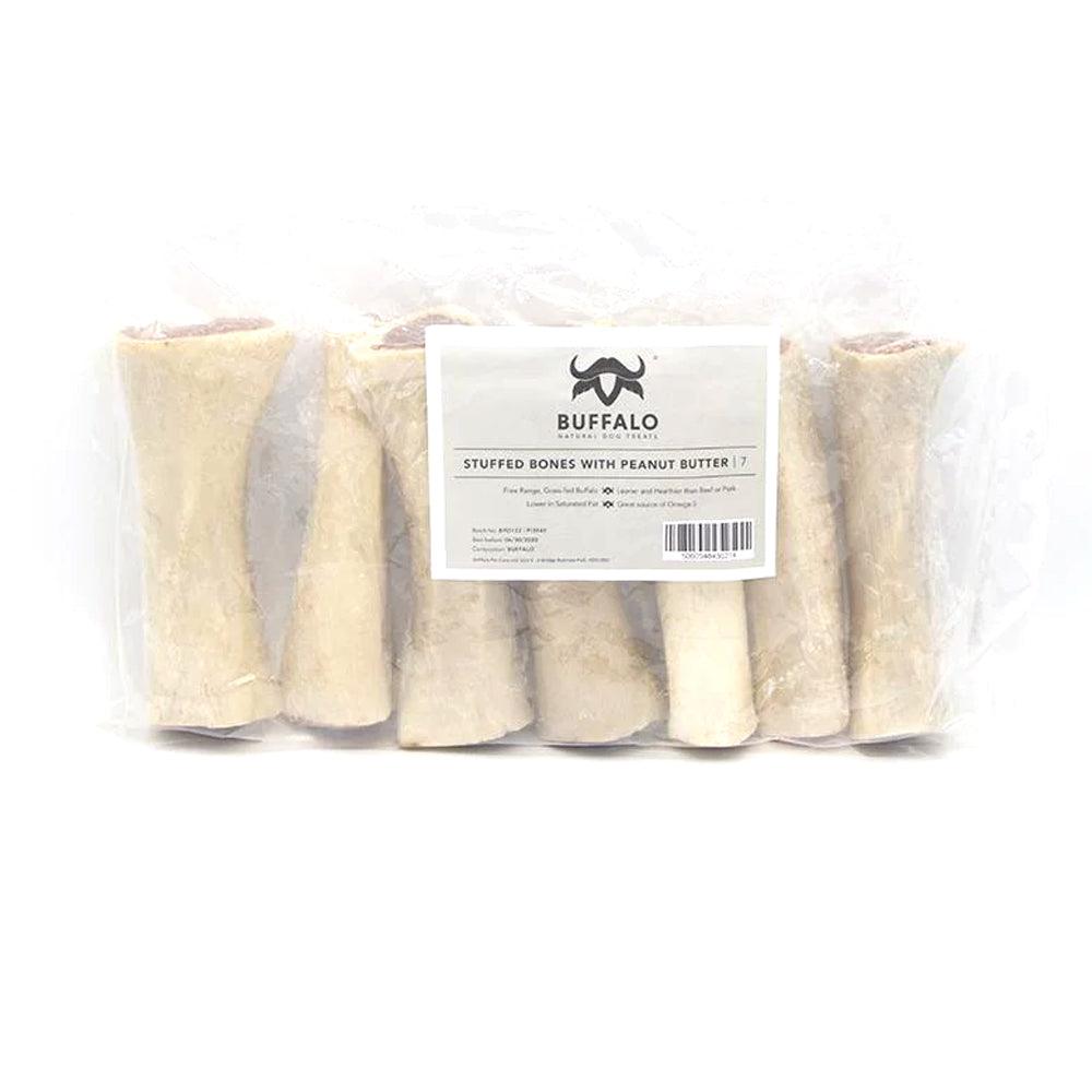 Buffalo Peanut Butter Stuffed Bones - 7 Pieces - Ormskirk Pets