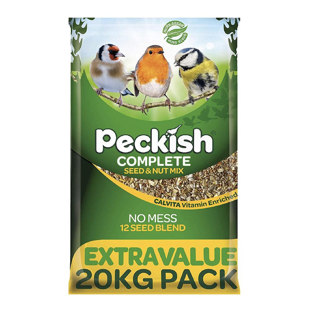 Peckish Complete Seed And Nut No Mess Wild Bird Seed Mix 20kg - Ormskirk Pets