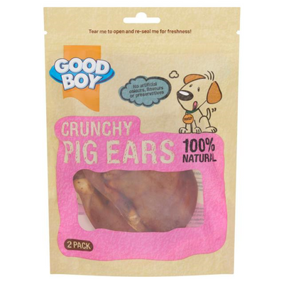 Good Boy Crunchy Pigs Ears 2 pieces