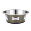 Posh Paws Stainless Steel Dog Dish 900ml - Ormskirk Pets