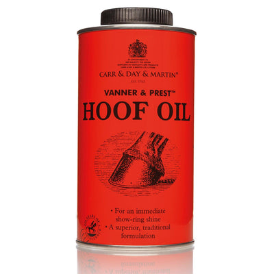 Carr & Day & Martin Vanner Prest Hoof Oil 500ml - Ormskirk Pets