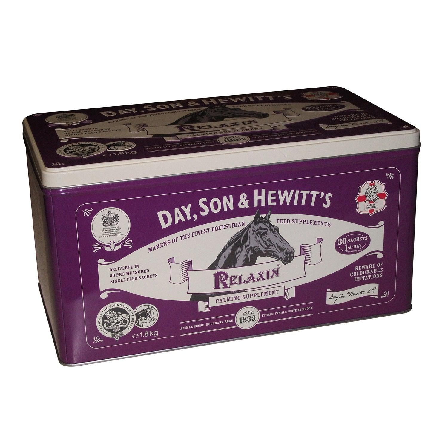 Day, Son & Hewitt Relaxin Calming Supplement 30 X 60G Sachet - Ormskirk Pets