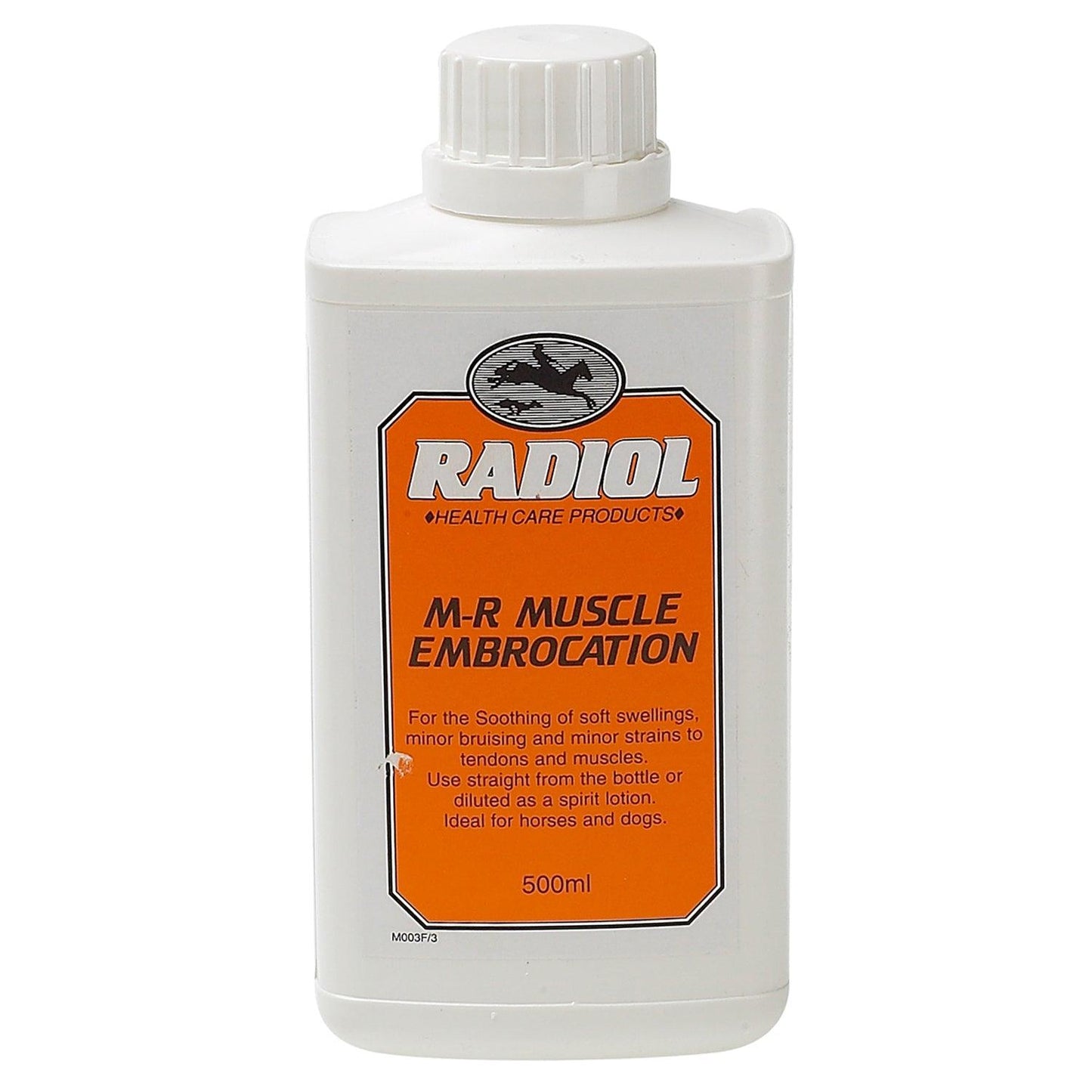 Radiol M-R Muscle Embrocation 500ml - Ormskirk Pets