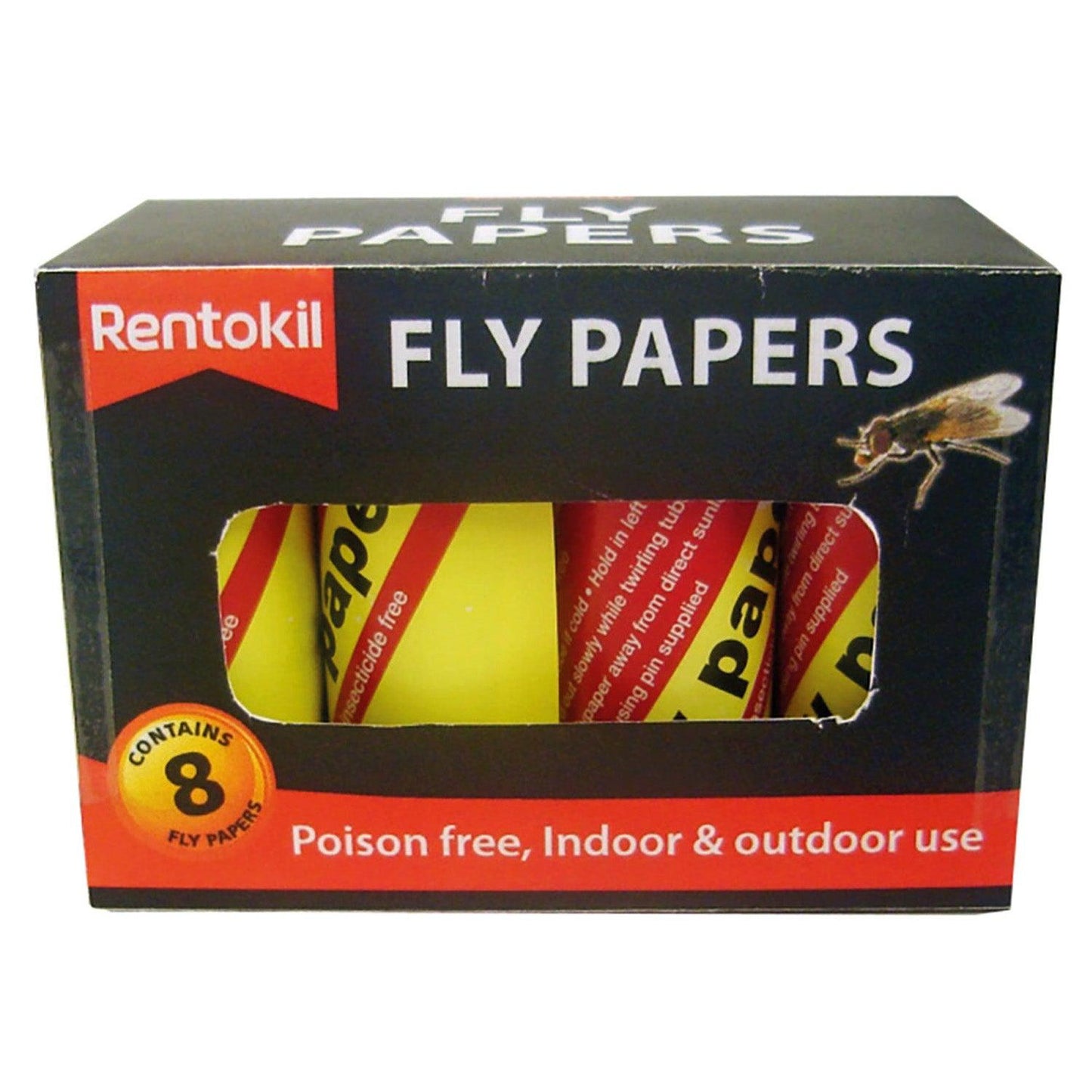 Rentokil Fly Papers 12 x 8 Pack - Ormskirk Pets