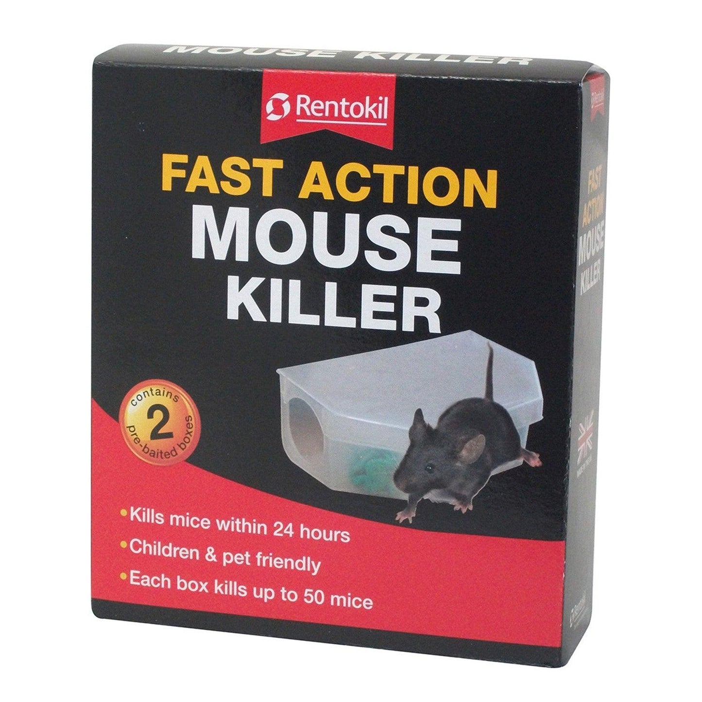 RENTOKIL FAST ACTION MOUSE KILLER - Ormskirk Pets