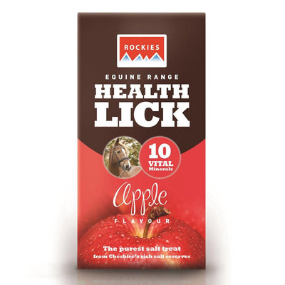 Rockies Health Lick 2Kg Apple 10 Pack - Ormskirk Pets