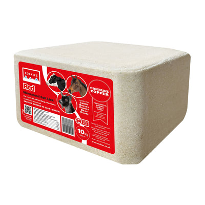 ROCKIES RED SALT LICK  10 KG RED