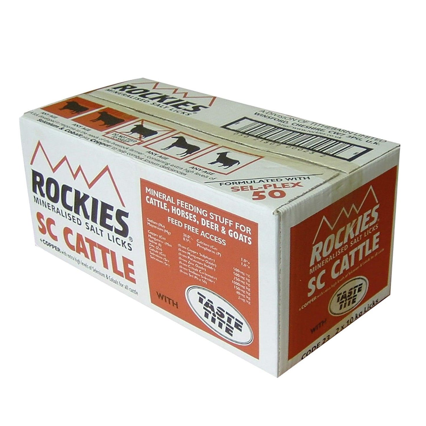 Rockies Sc Cattle 2 X 10kg - Ormskirk Pets