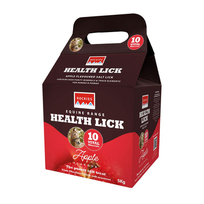 ROCKIES HEALTH LICK 5 KG CHOOSE FLAVOUR