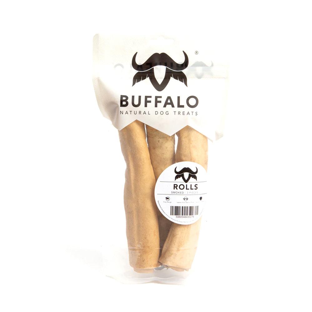 Buffalo Roll Smoked Meat 8" - 5 Pieces - Ormskirk Pets