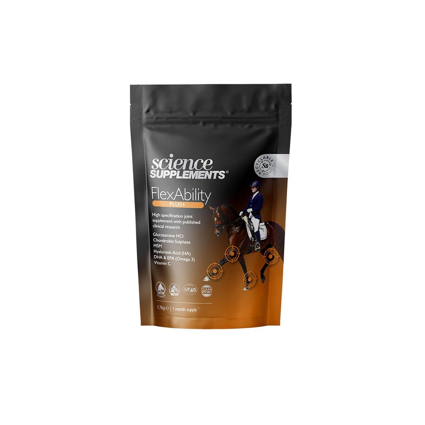 Science Supplements Flexability Plus 1.7Kg - Ormskirk Pets