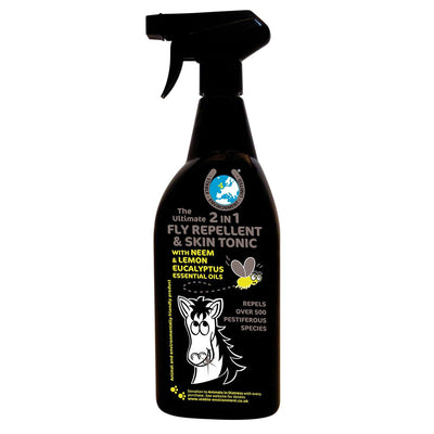 The Ultimate 2 In 1 Fly Repellent & Skin Tonic 750ml - Ormskirk Pets