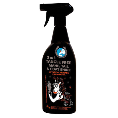 3 In 1 Tangle Free Mane,Tail & Coat Shine 750ml - Ormskirk Pets