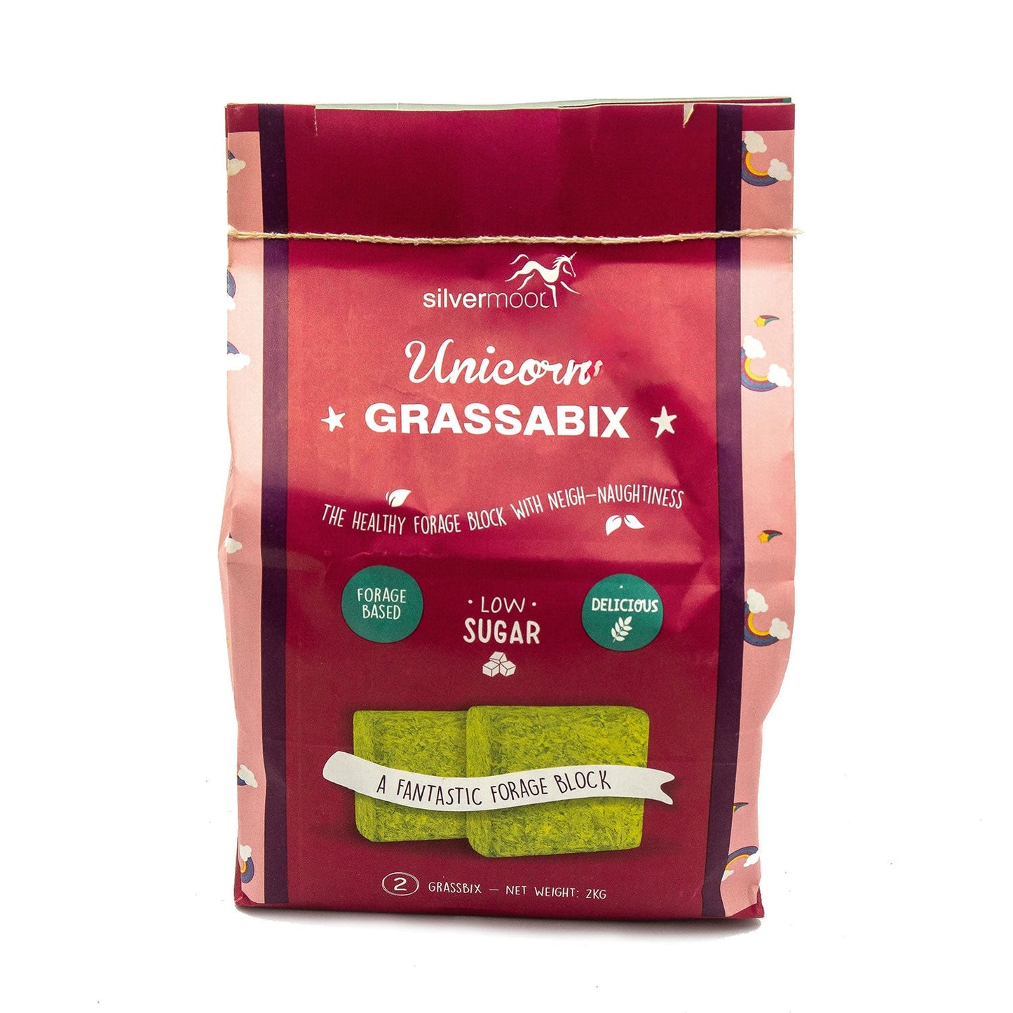 SILVERMOOR UNICORN GRASSABIX  1 KG X TWIN PACK