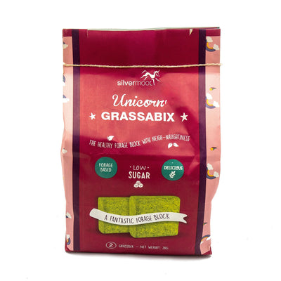 SILVERMOOR UNICORN GRASSABIX  1 KG X TWIN PACK