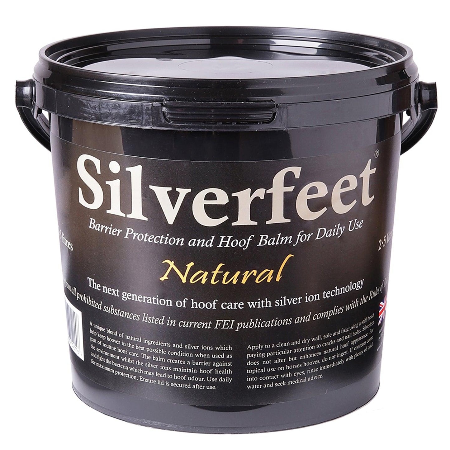 Silverfeet Hoof Balm Natural X 2.5ltr - Ormskirk Pets