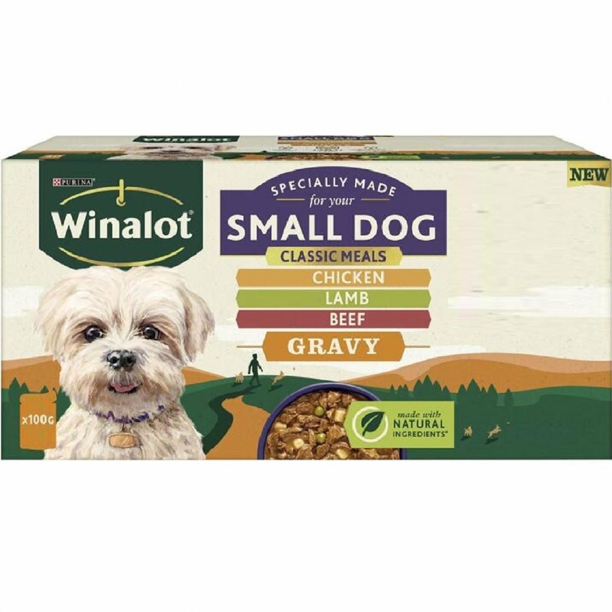 Winalot Small Dog Pouch In Gravy Beef / Chicken & Lamb 40 X 100G - Ormskirk Pets