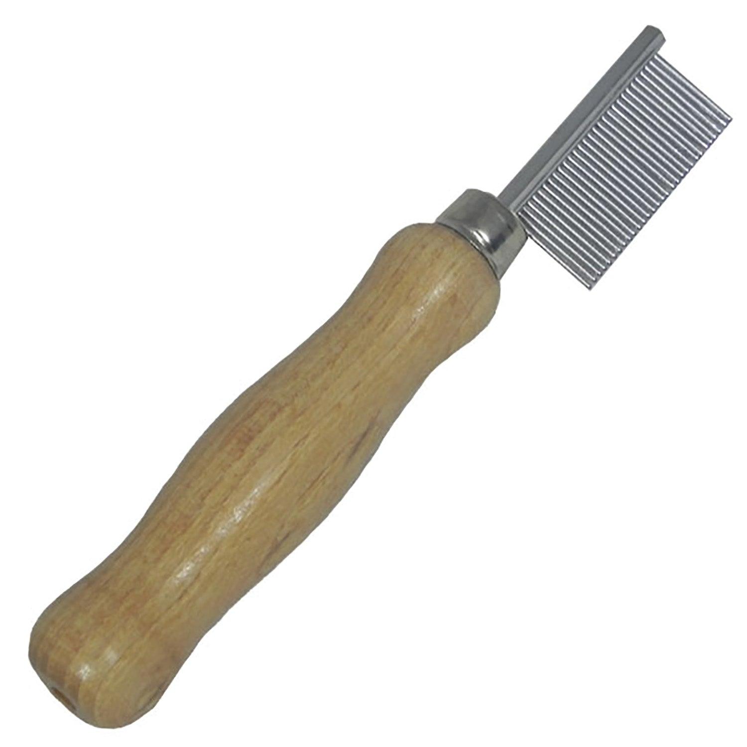 Smart Grooming Quarter Marking Comb Wooden Handle - Ormskirk Pets