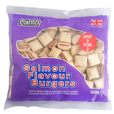 Pointer Salmon Burger 400g Buy 2 and get One FREE