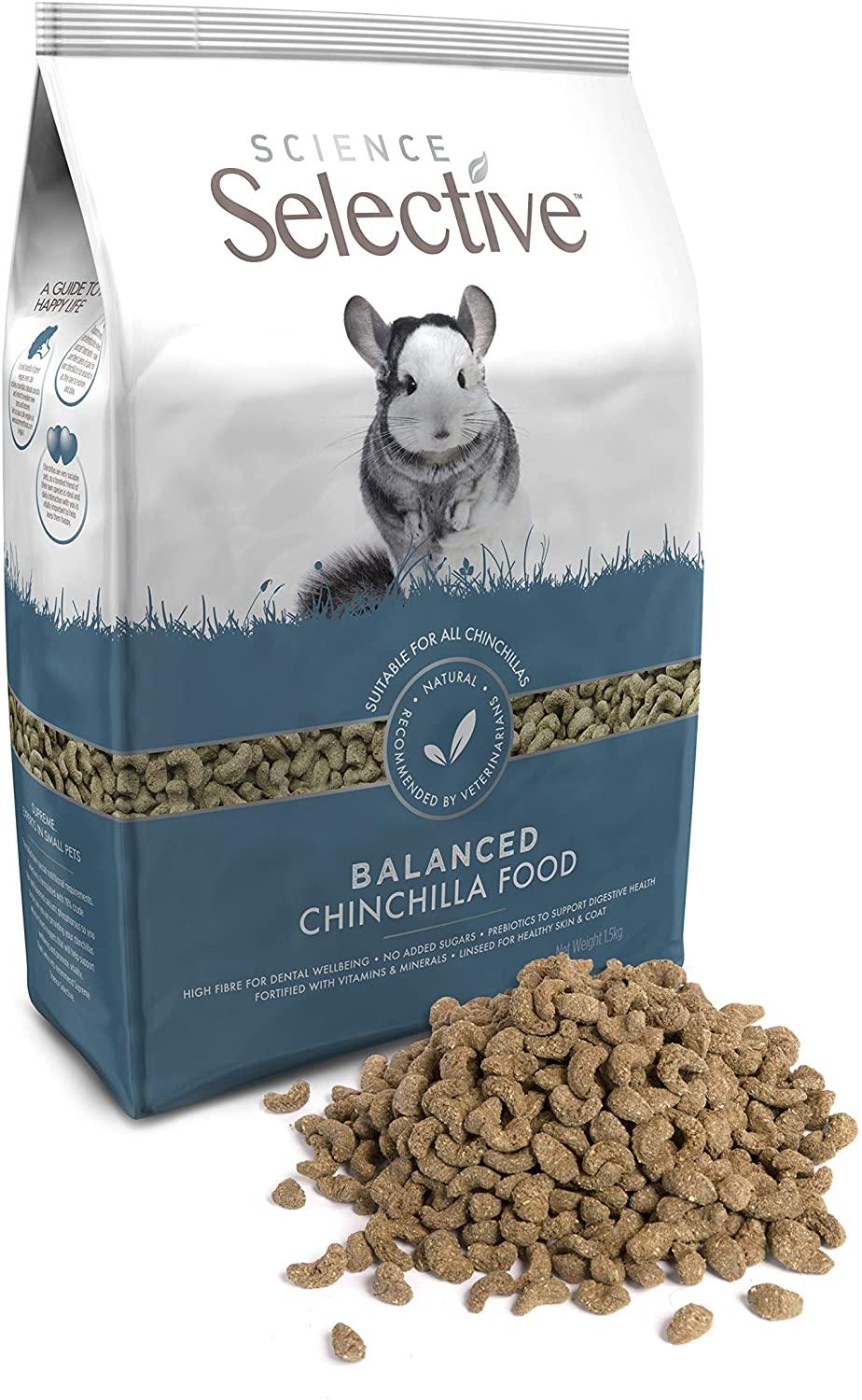 Selective Chinchilla Food, 1.5kg - Ormskirk Pets