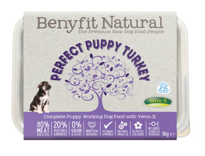 Benyfit Natural Perfect Puppy Turkey 500G