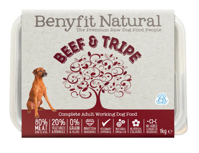 Benyfit Natural Beef & Tripe 500G