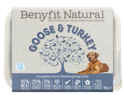 Benyfit Natural Goose & Turkey 1KG