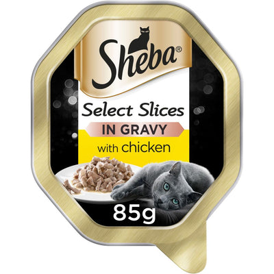 Sheba Select Slices Chicken In Gravy, 22 X 85G