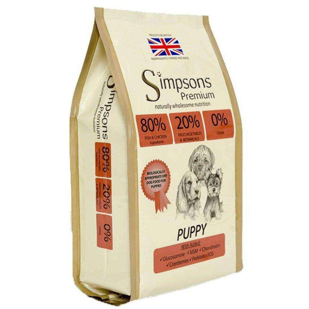 Simpsons 80/20 Puppy 12kg - Ormskirk Pets