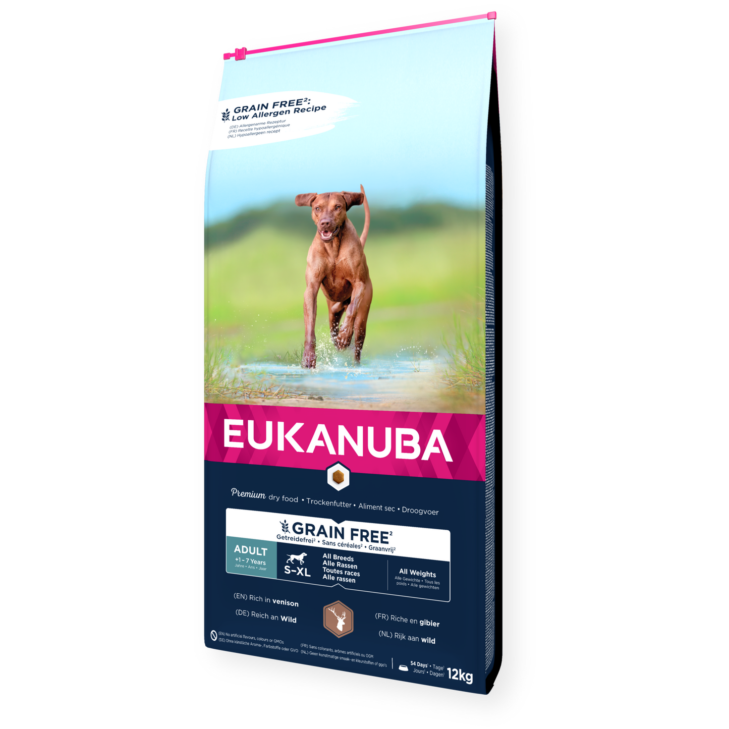 EUKANUBA ADULT DOG GRAIN FREE VENISON 12KG