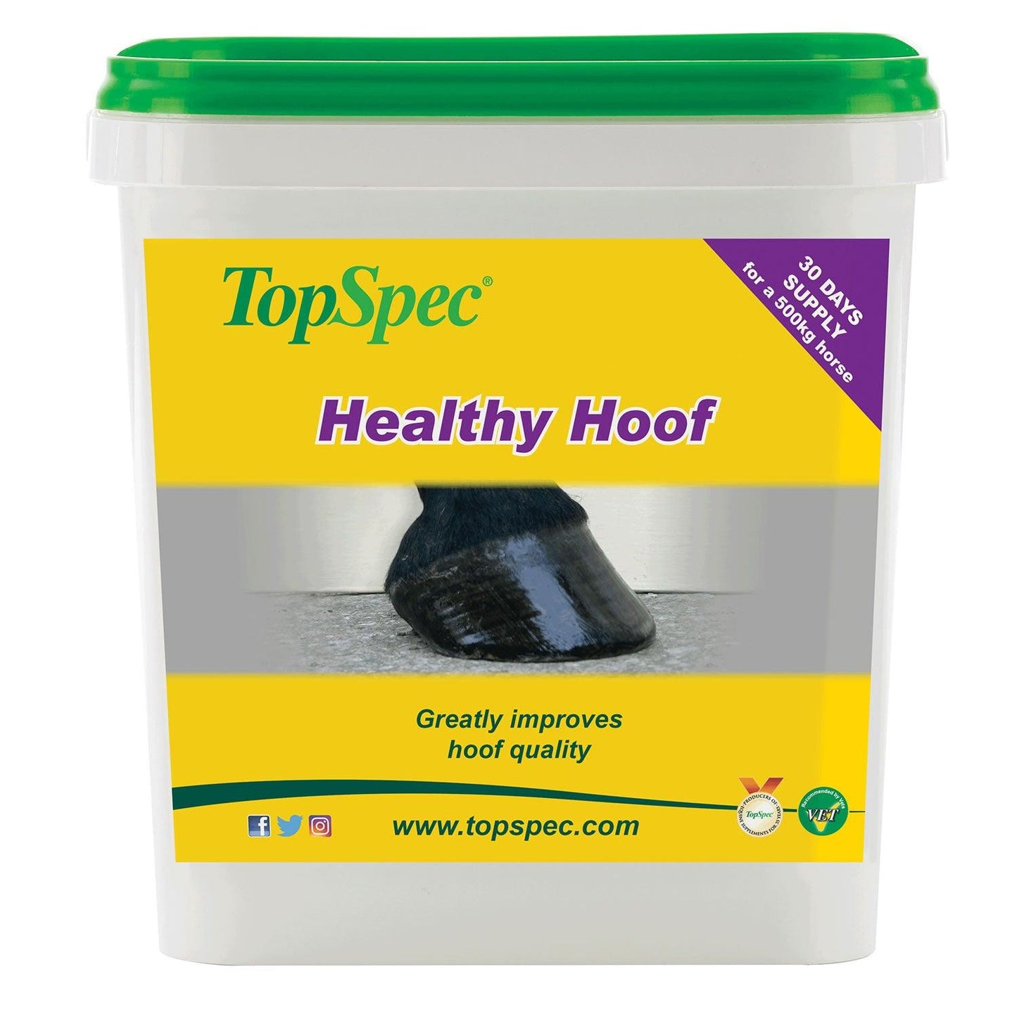 Topspec No.1 Healthy Hoof 3Kg - Ormskirk Pets