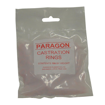 PARAGON RUBBER CASTRATION RINGS - Ormskirk Pets