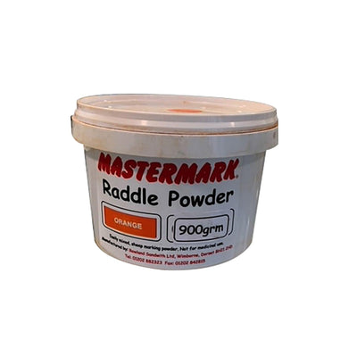 Mastermark Raddle Powder Orange x 1kg - Ormskirk Pets