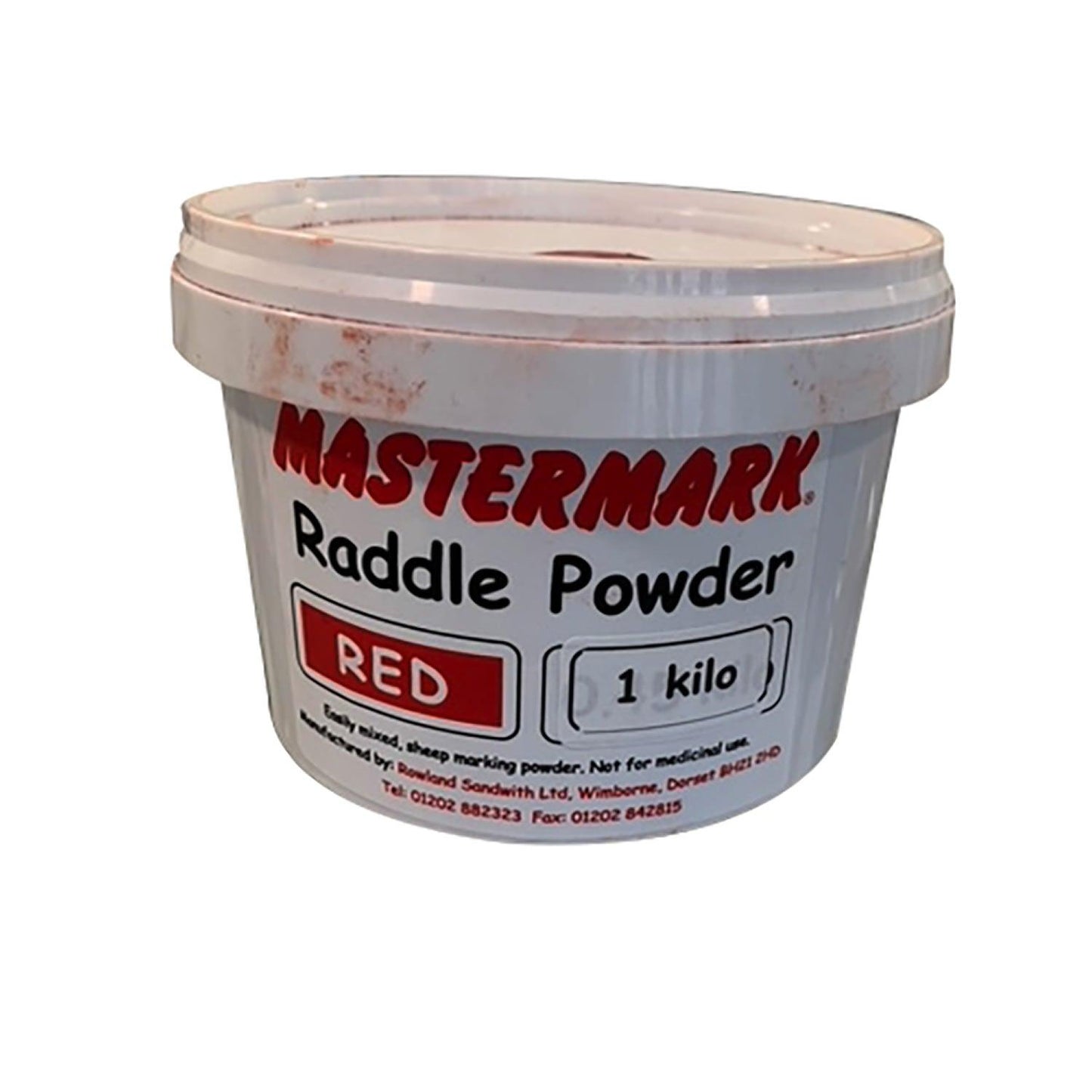 Mastermark Raddle Powder Red x 1kg - Ormskirk Pets