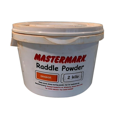 Mastermark Raddle Powder Orange x 2.5kg - Ormskirk Pets