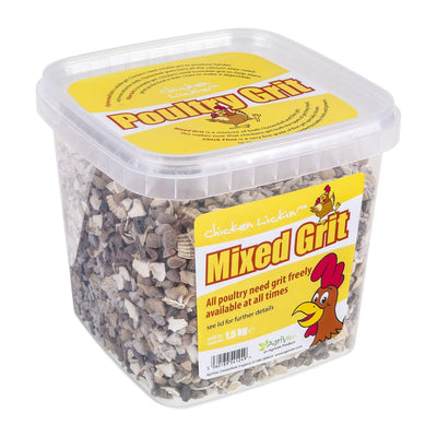 Agrivite Chicken Lickinmixed Poultry Grit 1.5kg - Ormskirk Pets