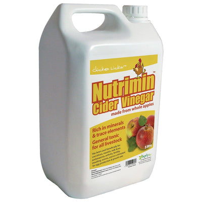 Agrivite Chicken Lickin Nutrimin Cider Vinegar 5ltr - Ormskirk Pets